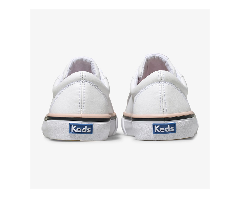 Tenis Keds Niña Blancos - Jump Kick - 8416-BKTGS